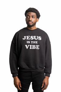 "JESUS IS THE VIBE" SWEATSHIRT